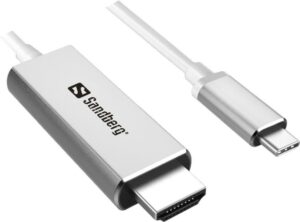 Sandberg - Video- / Audiokabel - HDMI / USB - USB-C (M) bis HDMI (M) - 2 m - 4K Unterstützung