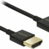 DeLOCK Slim Premium - Video-/Audio-/Netzwerkkabel - HDMI - 36 AWG - HDMI