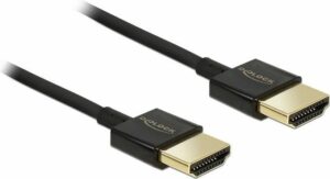 DeLOCK Slim Premium - Video-/Audio-/Netzwerkkabel - HDMI - 36 AWG - HDMI