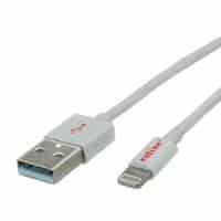 ROLINE - iPad-/iPhone-/iPod-Lade-/Datenkabel - Lightning / USB - USB Typ A