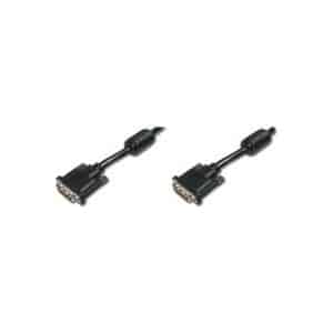 MicroConnect - DVI-Kabel - Dual Link - DVI-D (M) bis DVI-D (M) - 2 m - Daumenschrauben - Schwarz