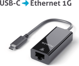 PureLink IS261 Kabelschnittstellen-/Gender-Adapter USB-C RJ-45 Schwarz (IS261)