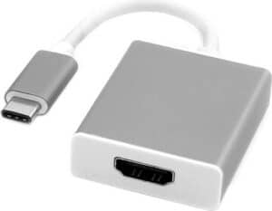 ROLINE - Externer Videoadapter - USB Type-C - HDMI - Aluminium (12.03.3210)