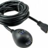 InLine - USB-Verlängerungskabel - USB Typ A (M) bis USB Typ A (W) - USB3.0 900 mA - 1