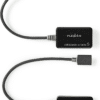 Nedis CCBW60EXTBK500. Produktfarbe: Schwarz. Datenübertragungsrate: 0