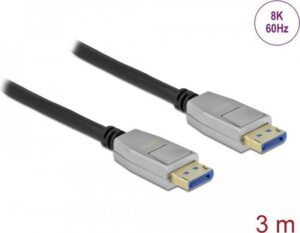 Delock - DisplayPort-Kabel - DisplayPort (M) eingerastet zu DisplayPort (M) eingerastet - DisplayPort 2