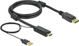 DeLOCK - Video- / Audiokabel - DisplayPort / HDMI - HDMI