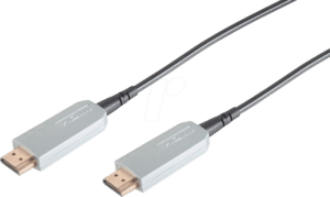 shiverpeaks BS01-20485 HDMI-Kabel 30 m HDMI Typ A (Standard) Schwarz - Grau (BS01-20485)