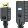 PureLink OneAV PI2010-050 - HDMI-Kabel mit Ethernet - HDMI männlich zu HDMI männlich - 5 m - Dreifachisolierung - Schwarz - rund