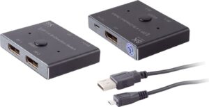 shiverpeaks ®-PROFESSIONAL DisplayPort 1.4 Umschalter 2x1