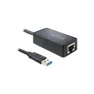 Delock Adapter USB 3.0 > Gigabit LAN 10/100/1000 Mb/s - Netzwerkadapter - USB 3.0 - Gigabit Ethernet