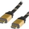 Secomp Roline - HDMI-Kabel - HDMI männlich zu HDMI weiblich - 3 m - Doppelisolierung - Schwarz (11.04.5563)