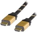 Secomp Roline - HDMI-Kabel - HDMI männlich zu HDMI weiblich - 3 m - Doppelisolierung - Schwarz (11.04.5563)