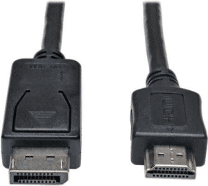 Tripp Lite 3ft DisplayPort to HDMI Cable Adapter Converter DP M/M 3' - Adapterkabel - DisplayPort männlich zu HDMI männlich - 91 cm - Schwarz