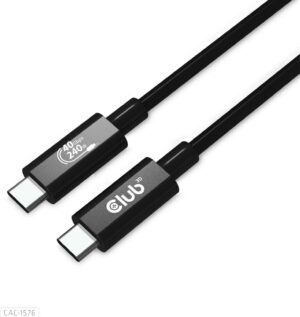 Club 3D - USB-Kabel - USB-C (M) zu USB-C (M) - USB4 Gen3x2 5 A - 1