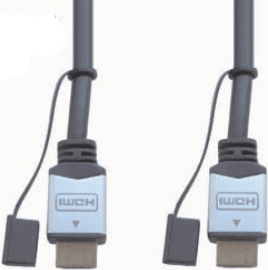 e+p HDMI 401/5 HDMI-Kabel 5 m HDMI Typ A (Standard) Schwarz (HDMI 401/5)