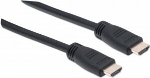 Manhattan In-Wall CL3 High Speed HDMI Cable with Ethernet - HDMI mit Ethernetkabel - HDMI (M) bis HDMI (M) - 8