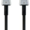 Wentronic goobay - HDMI-Kabel - HDMI (M) bis HDMI (M) - 20 m - Hybrid Kupfer/Kohlefaser - Schwarz - rund