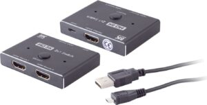 shiverpeaks ®-PROFESSIONAL--HDMI Umschalter 2x1