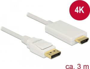 DeLOCK - Videokabel - DisplayPort / HDMI - HDMI (M) bis DisplayPort (M) - 3
