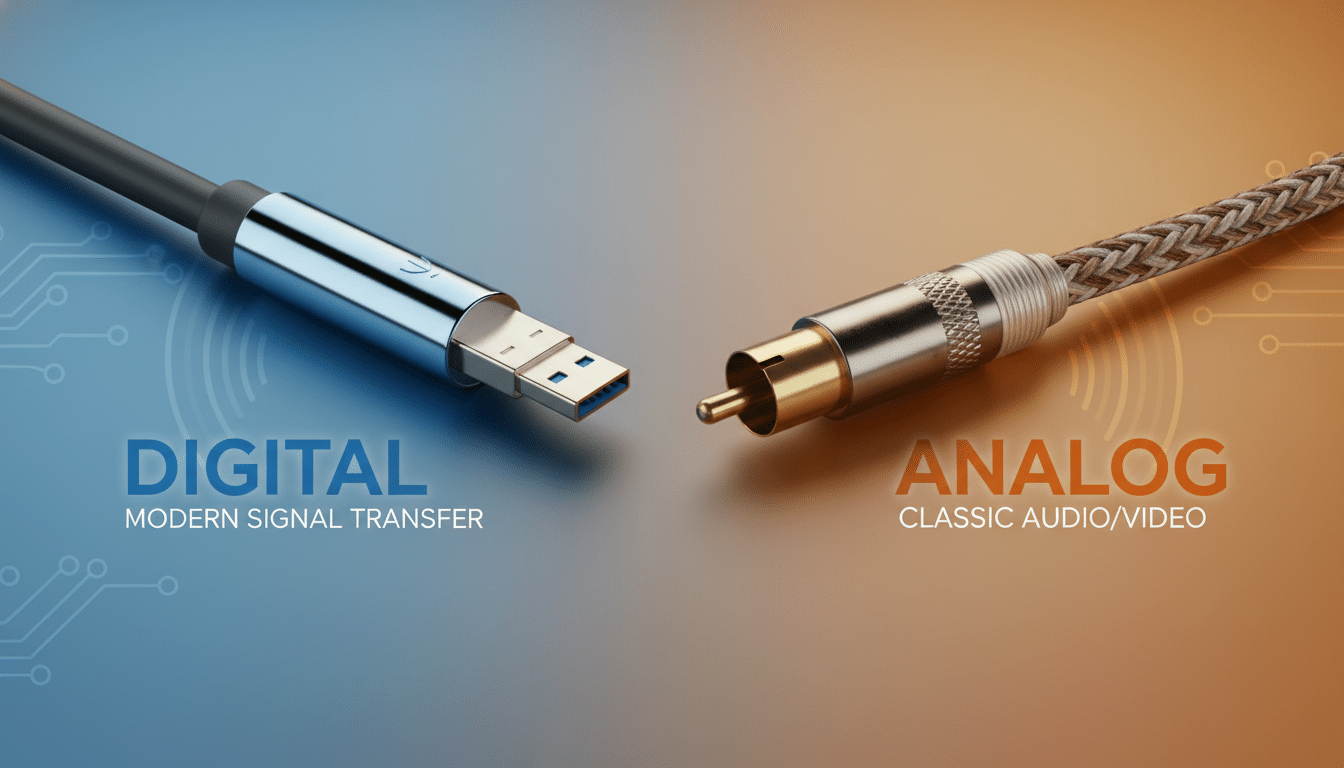digitale vs analoge kabel