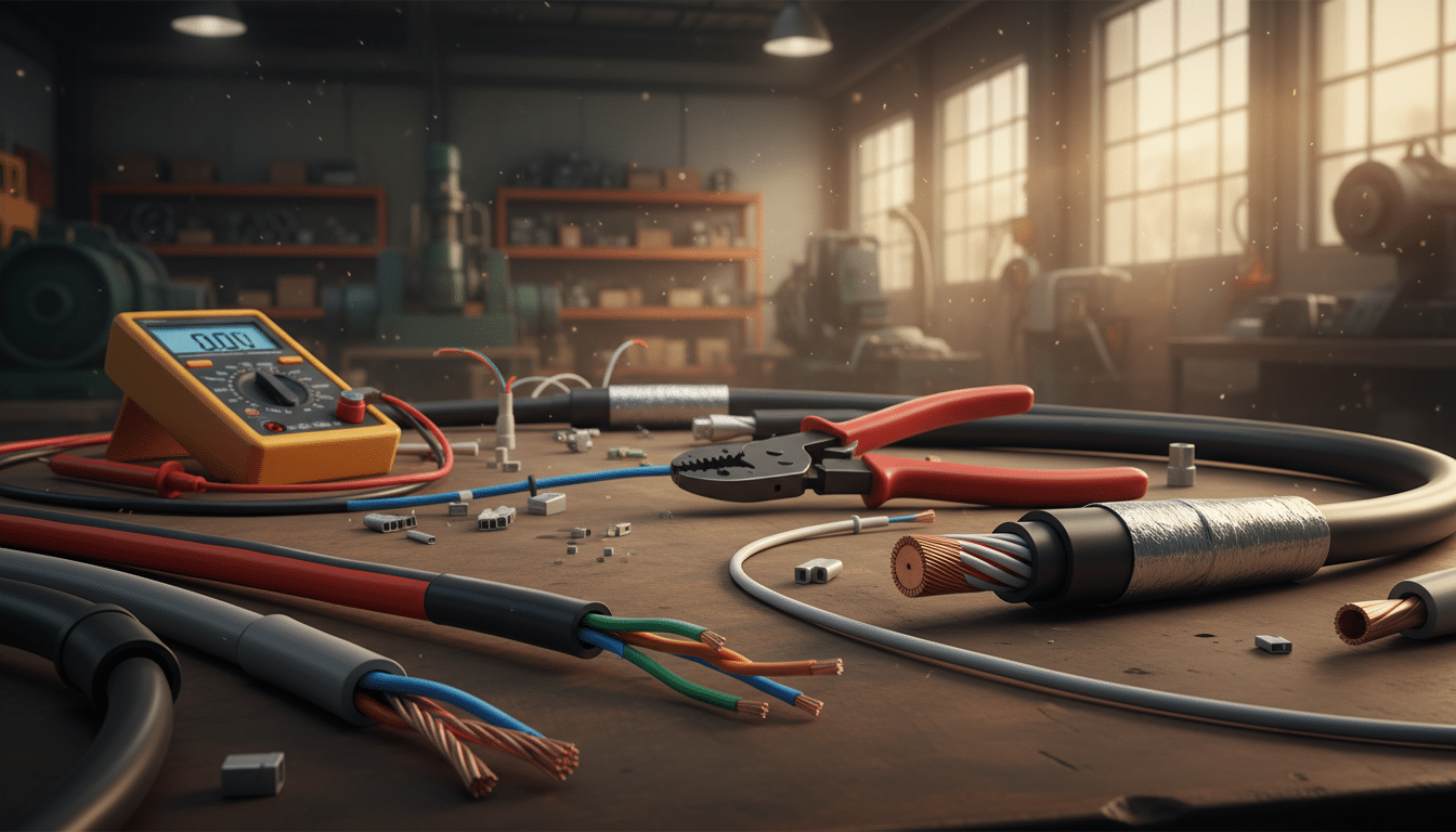 industrielle kabeltypen