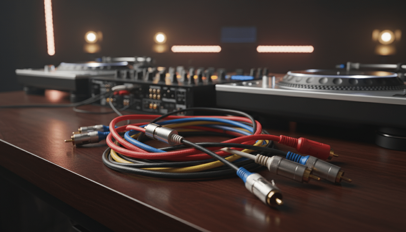 kabel für dj equipment