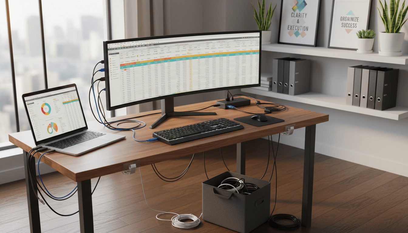 kabel für office arbeitsplatz