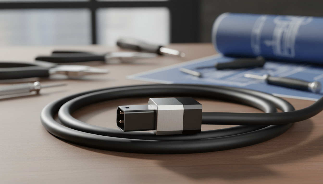 kabel mit winkelstecker